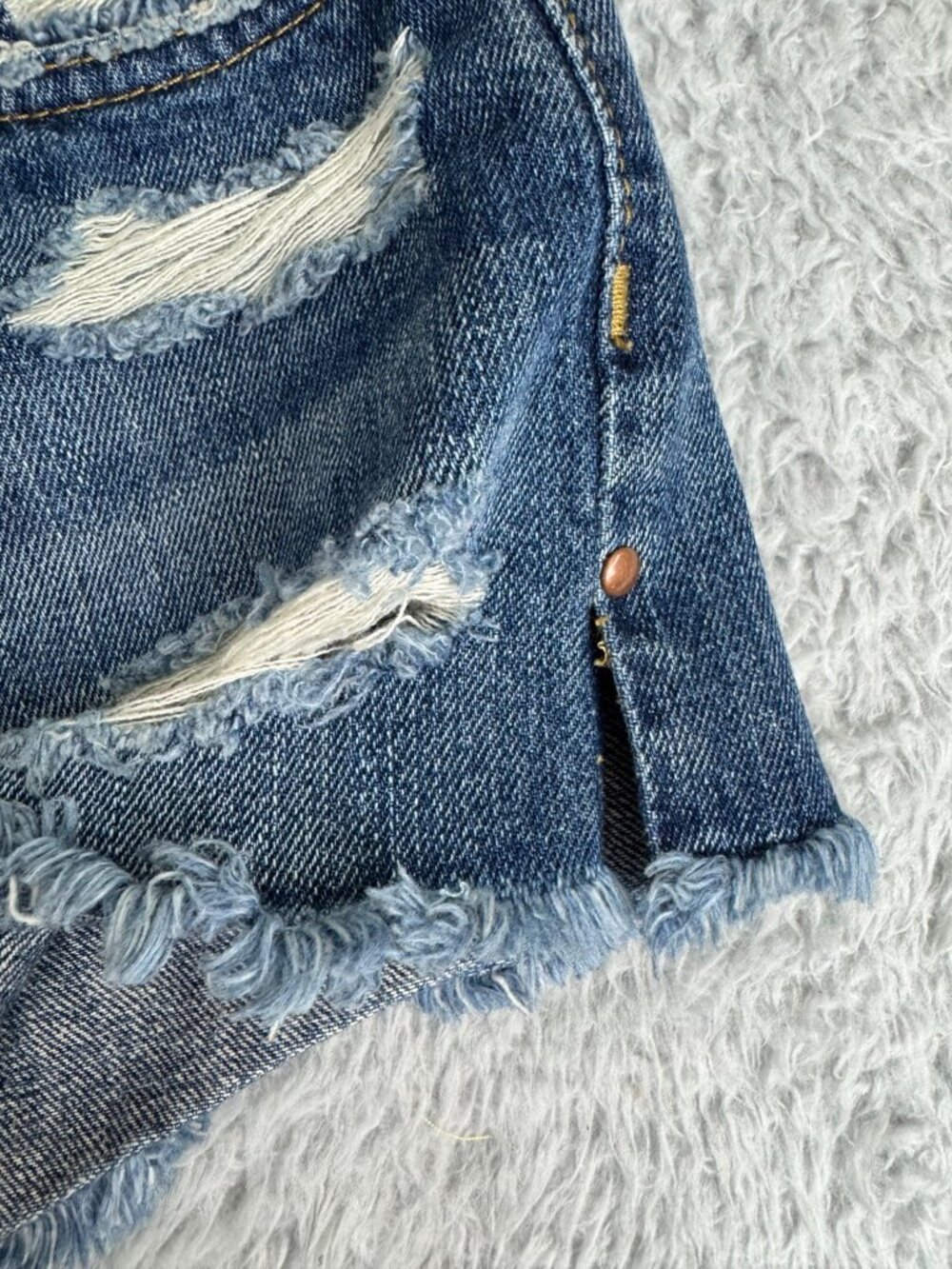 Joes Collectors Edition Distressed Denim Shorts Womens 25 Beach Hippie Travel - Picture 13 of 16